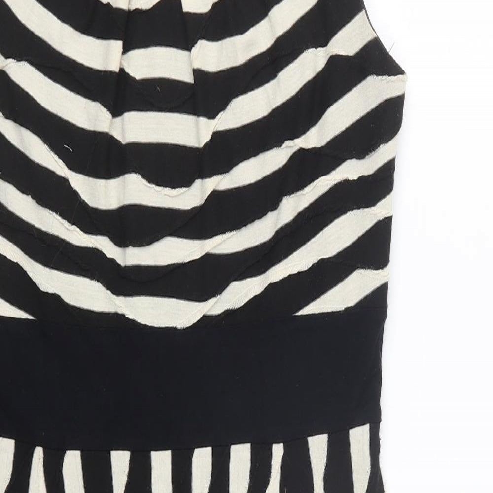 Per Una Womens Black   Shirt Dress  Size 12