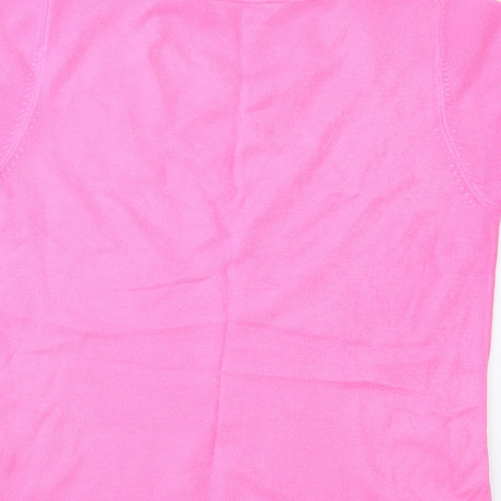 Womens UK Size 14 Dorothy Perkins Pink Pullover Jumper