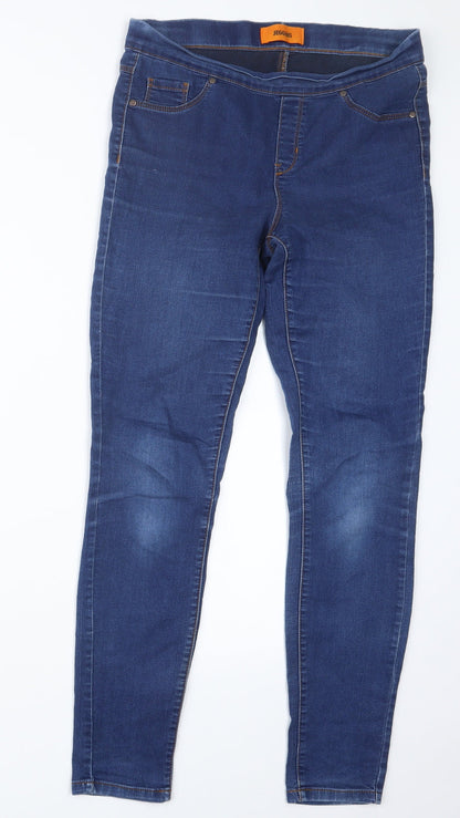 George Womens Blue  Denim Jegging Jeans Size 10 L28 in