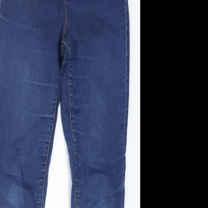 George Womens Blue  Denim Jegging Jeans Size 10 L28 in