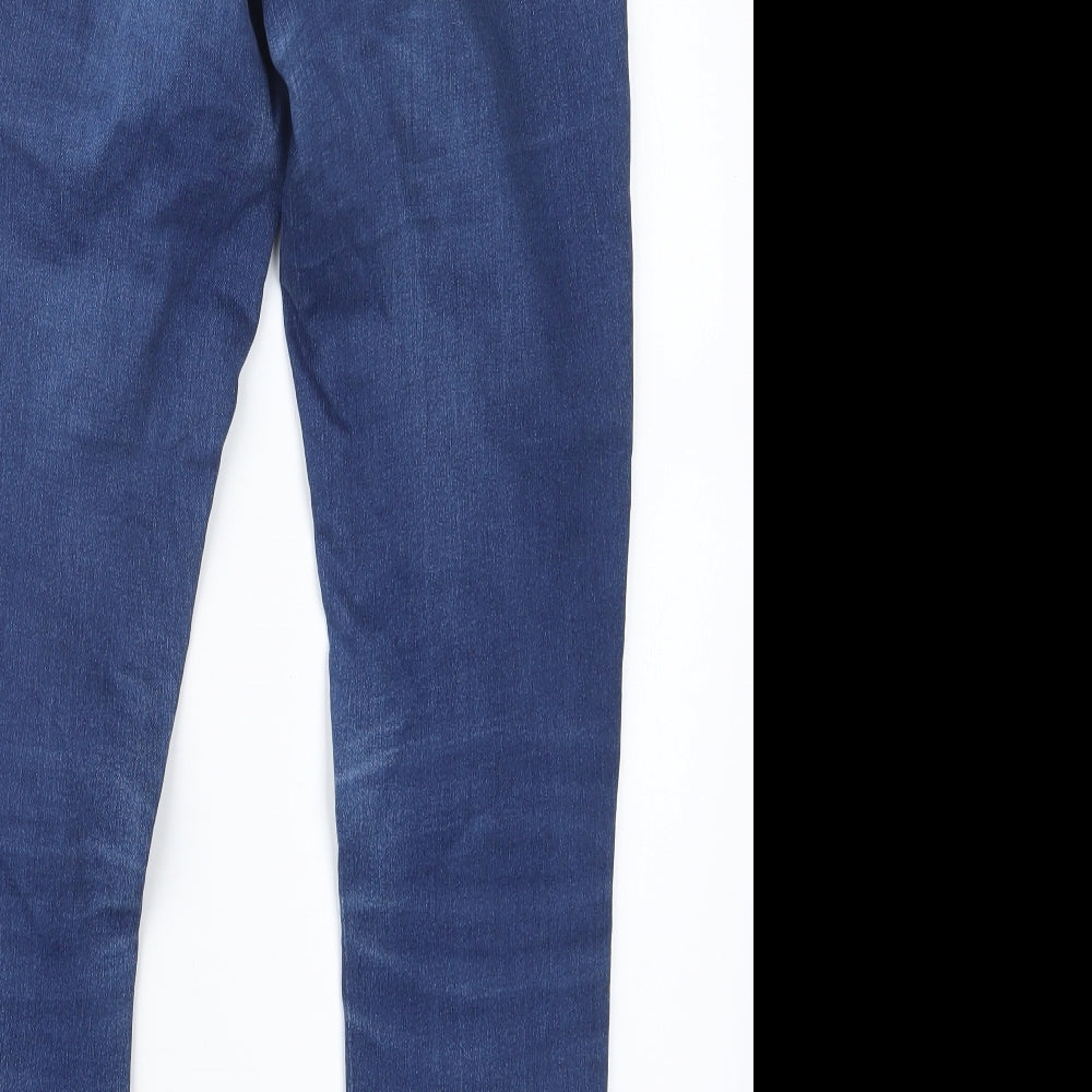 George Womens Blue  Denim Jegging Jeans Size 10 L28 in