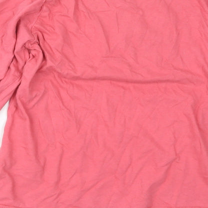 Primark Womens Pink Geometric  Top Pyjama Top Size 6  - Winnie the Pooh