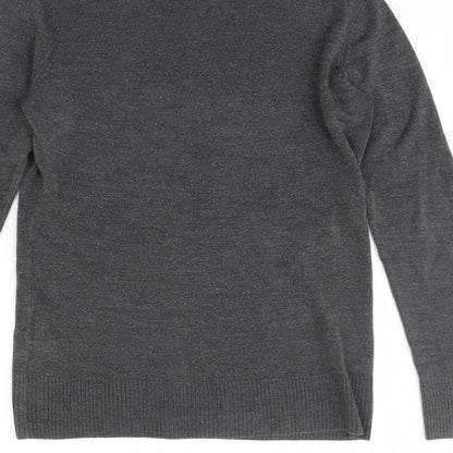 H&M Mens Grey   Pullover Jumper Size L