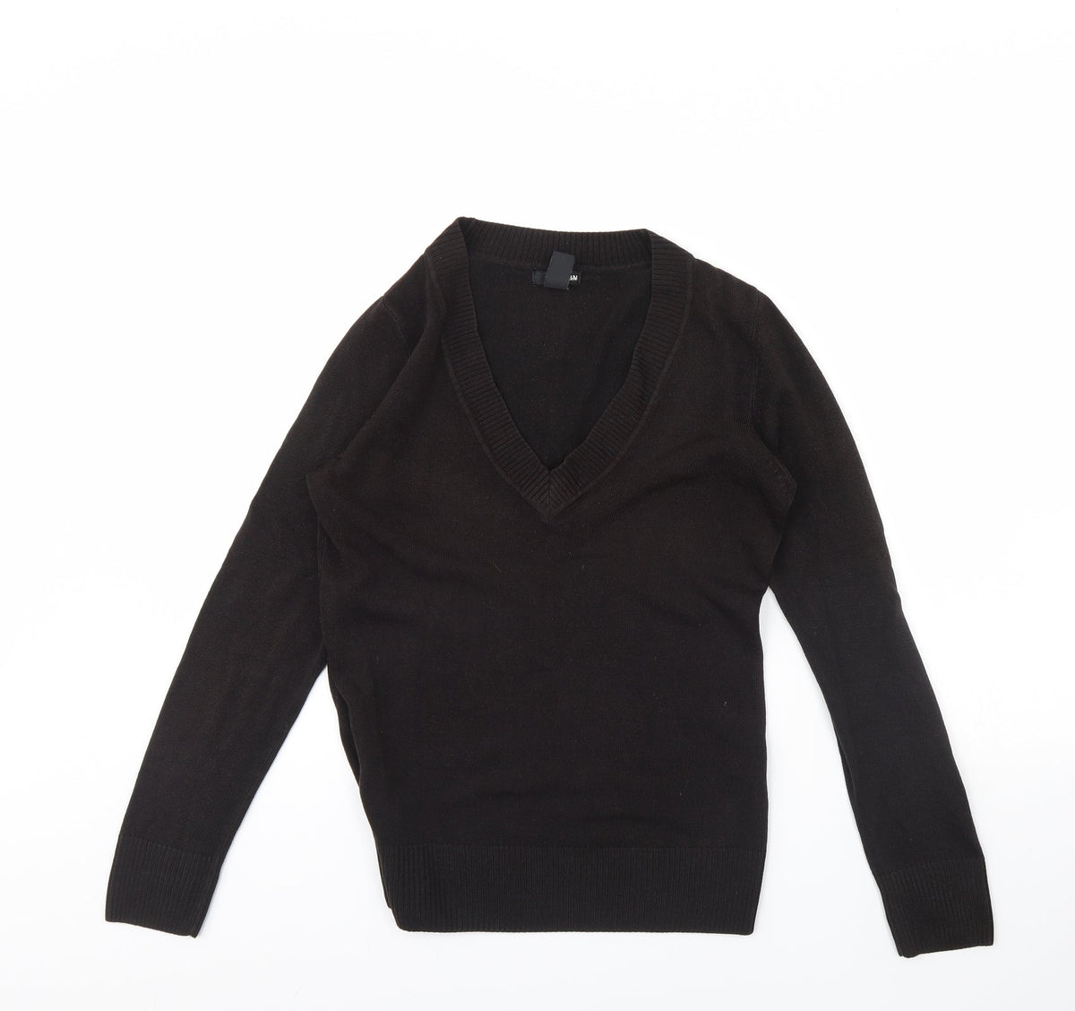 Womens UK Size M H&M Black Pullover Jumper