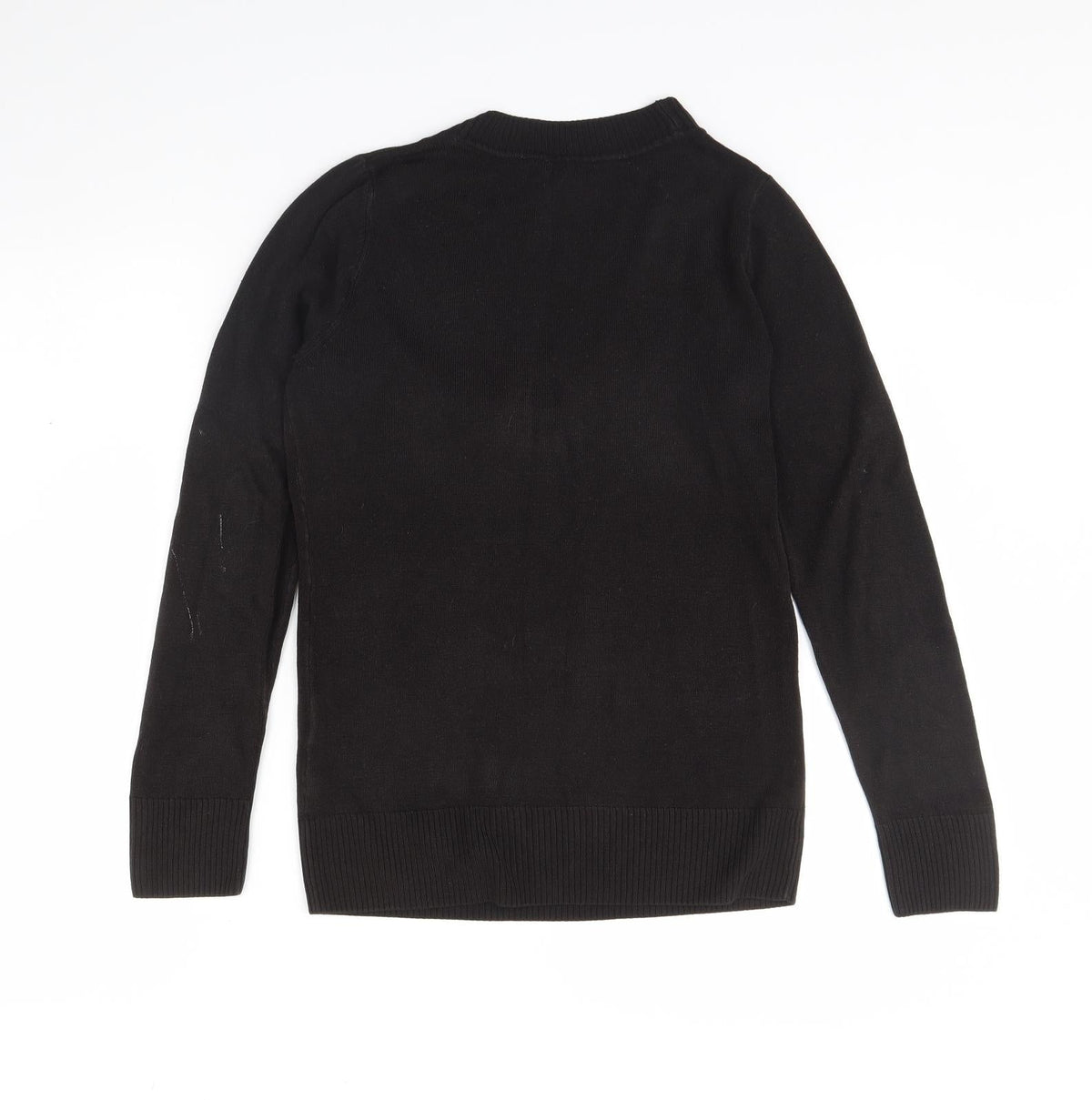 Womens UK Size M H&M Black Pullover Jumper