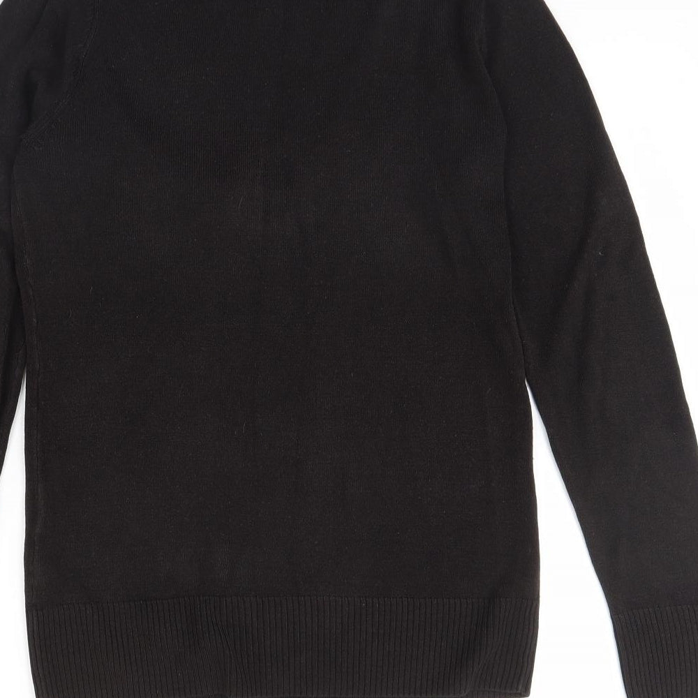 Womens UK Size M H&M Black Pullover Jumper