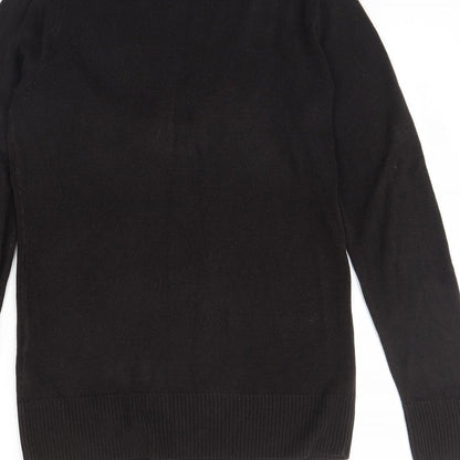 Womens UK Size M H&M Black Pullover Jumper