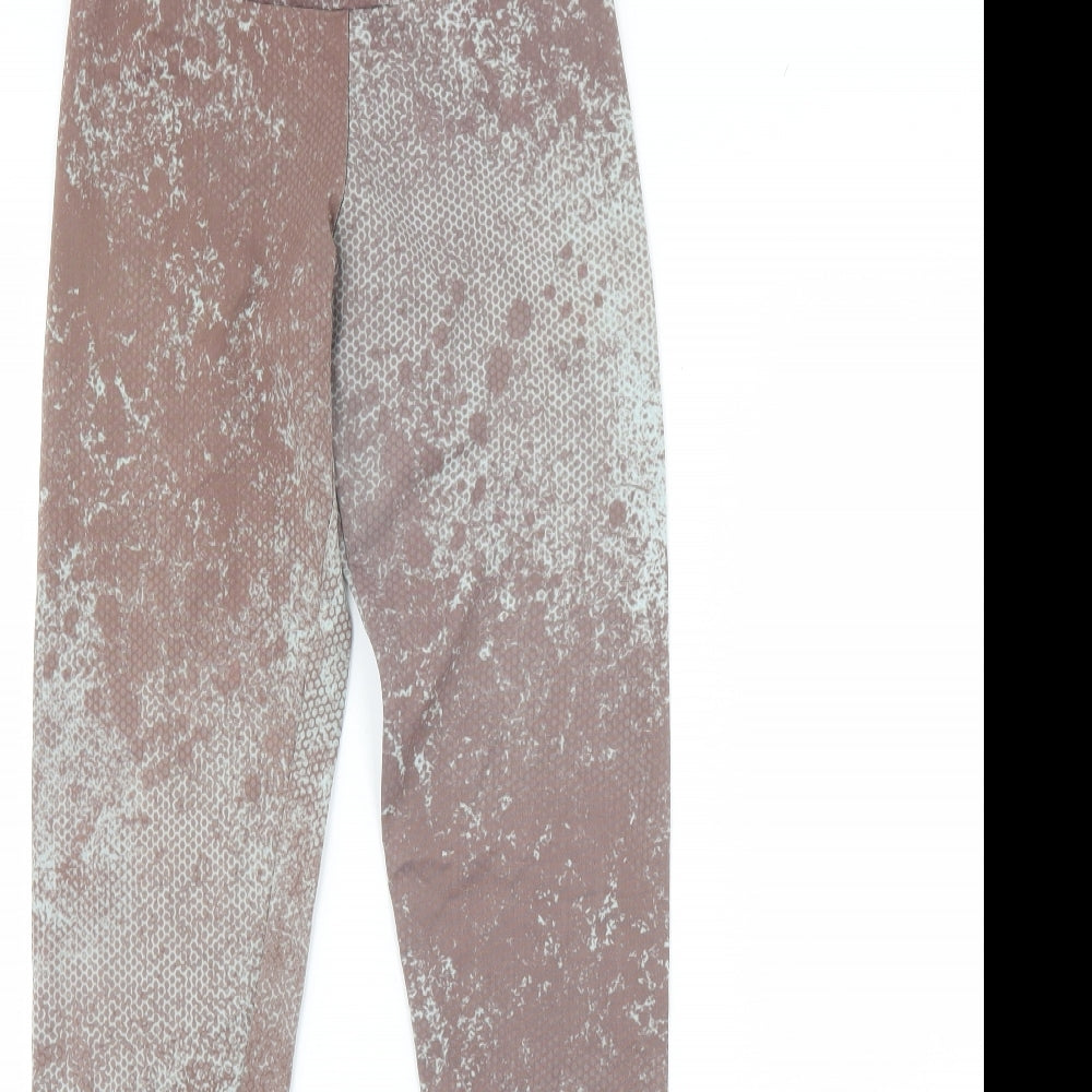 Preworn Womens Brown   Capri Leggings Size 26 in L28 in