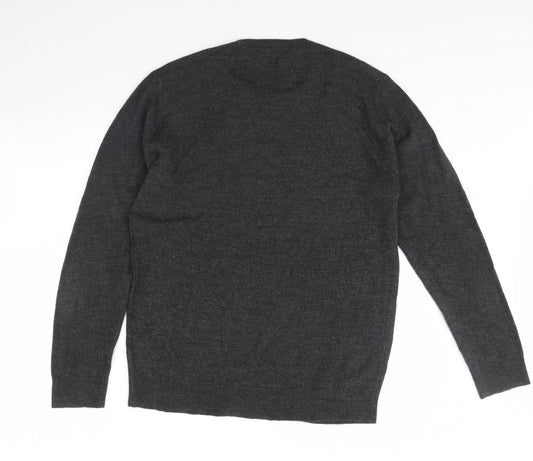 Primark Mens Grey   Pullover Jumper Size L