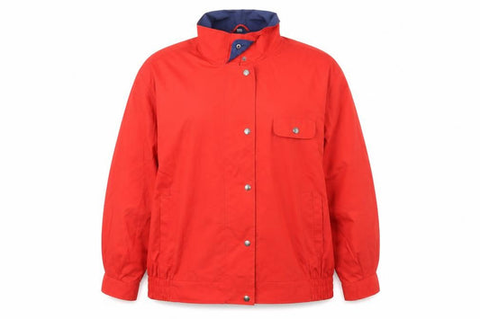 Womens UK Size 18 Telemac Red Rain Coat