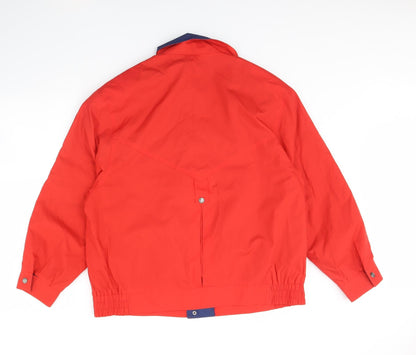 Womens UK Size 18 Telemac Red Rain Coat
