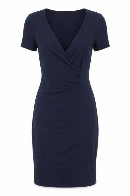 AX Paris Womens Blue   Bodycon  Size 10  - Shoulder Pads