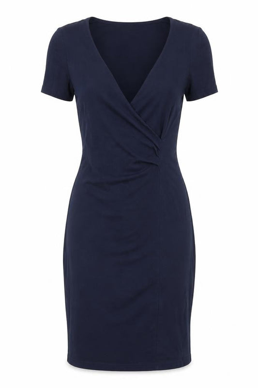 AX Paris Womens Blue   Bodycon  Size 10  - Shoulder Pads