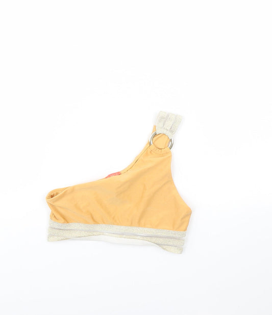Womens UK Size 10 River Island Beige Basic Tank