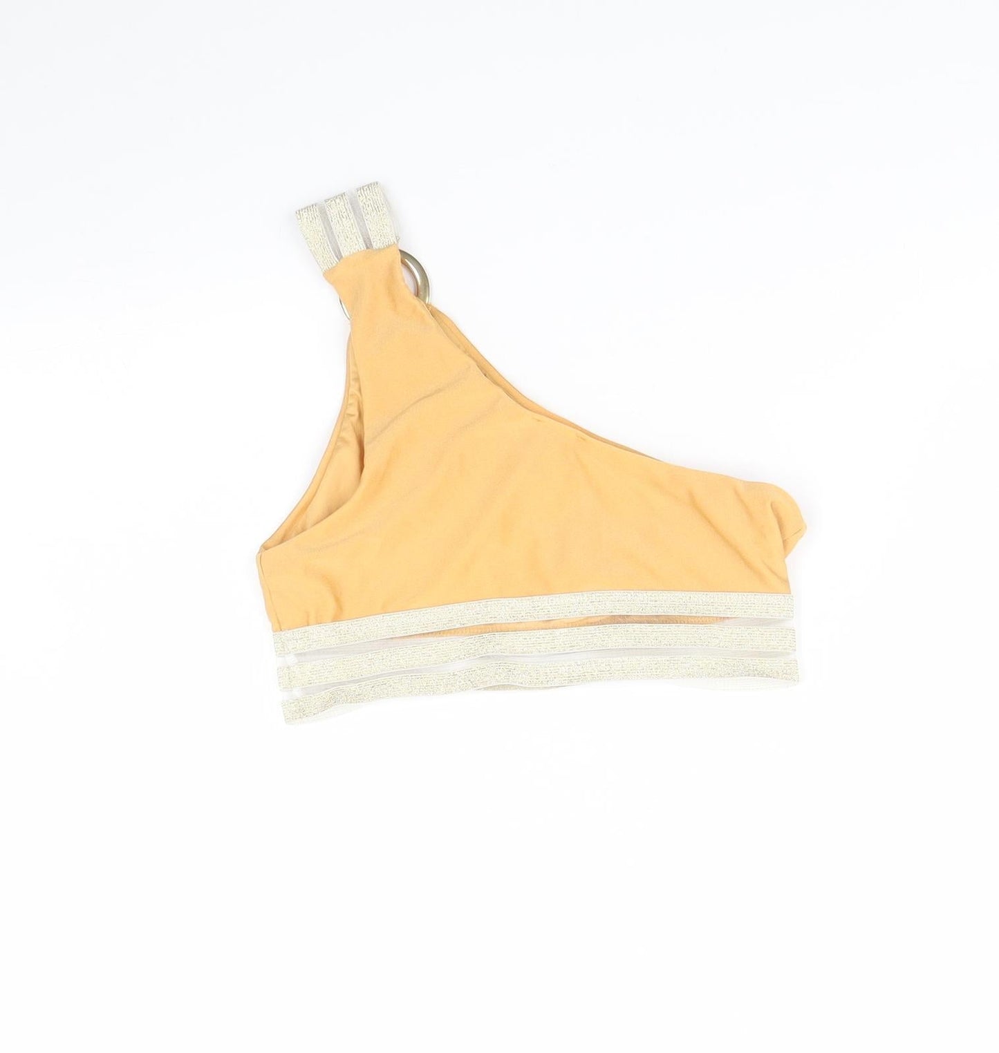 Womens UK Size 10 River Island Beige Basic Tank