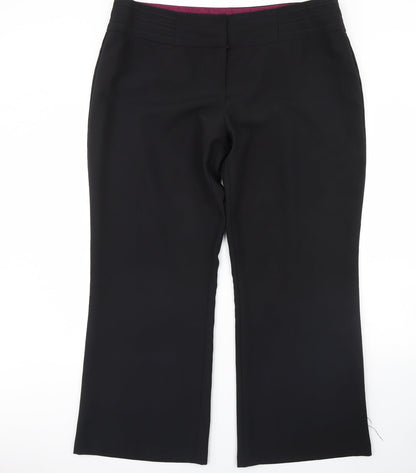 Evie Womens Black   Dress Pants Trousers Size 20 L30 in