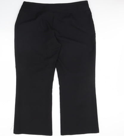 Evie Womens Black   Dress Pants Trousers Size 20 L30 in