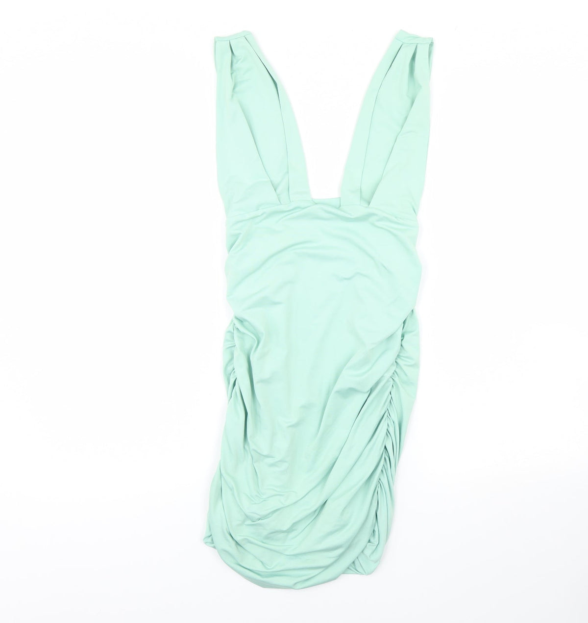 Additional front view of Blush mark women’s green bodycon, size L