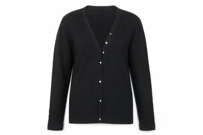 Bonmarché Womens Black Cardigan Jumper Size S