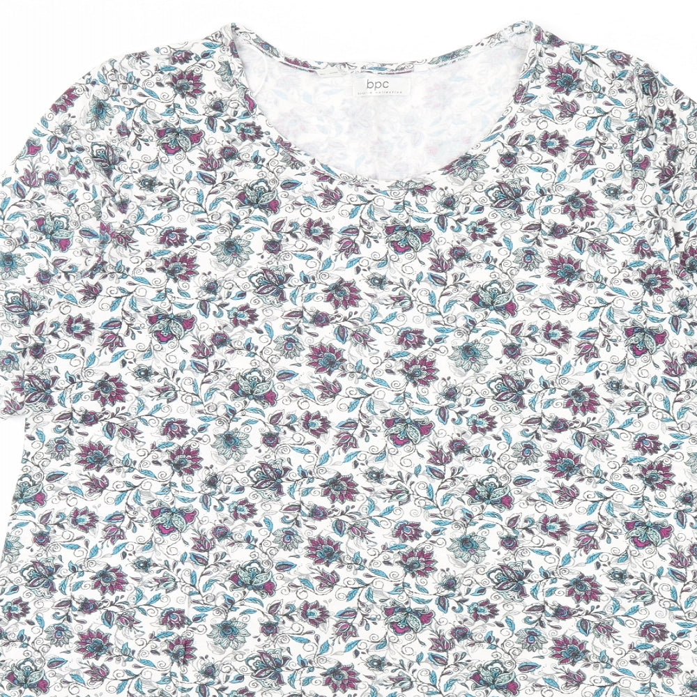 Womens UK Size M BPC White Basic Blouse