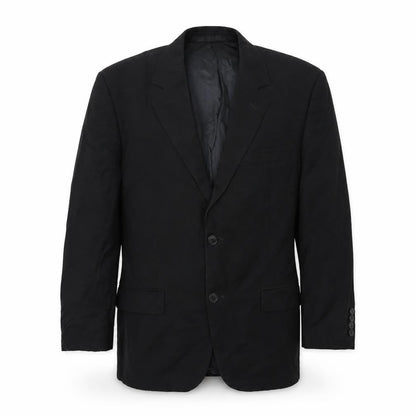 Mens UK Size L Preworn Regular Black Suit Jacket
