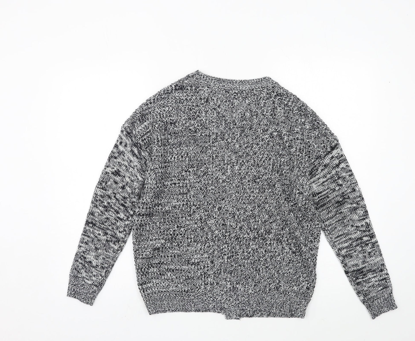 F&F Womens Black  Knit Cardigan Jumper Size 6