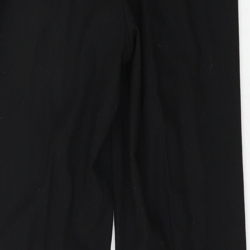 Womens UK Size 10 Marks and Spencer Regular Fit  Black Trousers