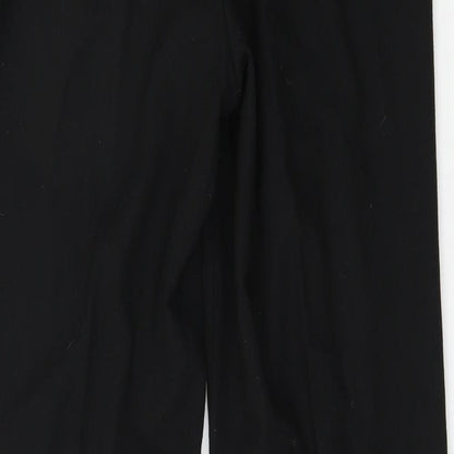 Womens UK Size 10 Marks and Spencer Regular Fit  Black Trousers