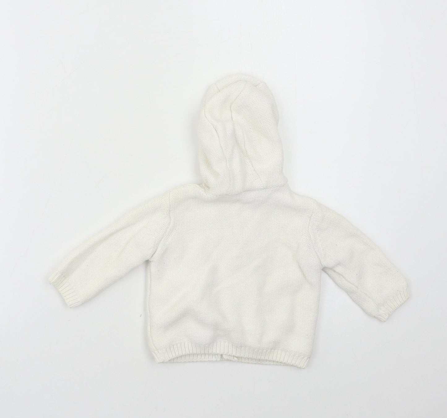 Mini Club Baby White  Knit Jacket  Size 3-6 Months