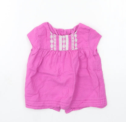 Nutmeg Girls Purple   A-Line  Size 3-6 Months