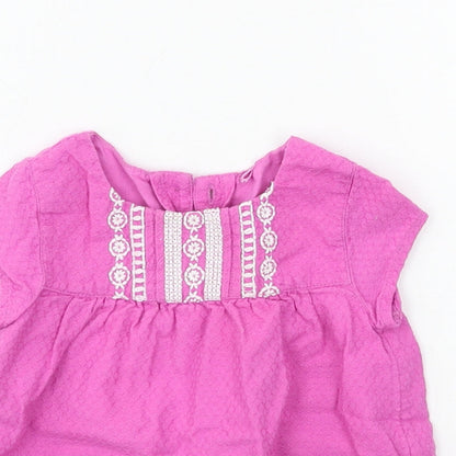 Nutmeg Girls Purple   A-Line  Size 3-6 Months