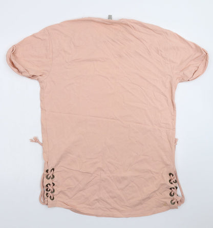 ASOS Womens Pink   T-Shirt Dress  Size 10