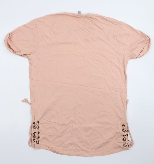 ASOS Womens Pink   T-Shirt Dress  Size 10