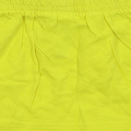 George Girls Yellow  Jersey A-Line Skirt Size 18-24 Months
