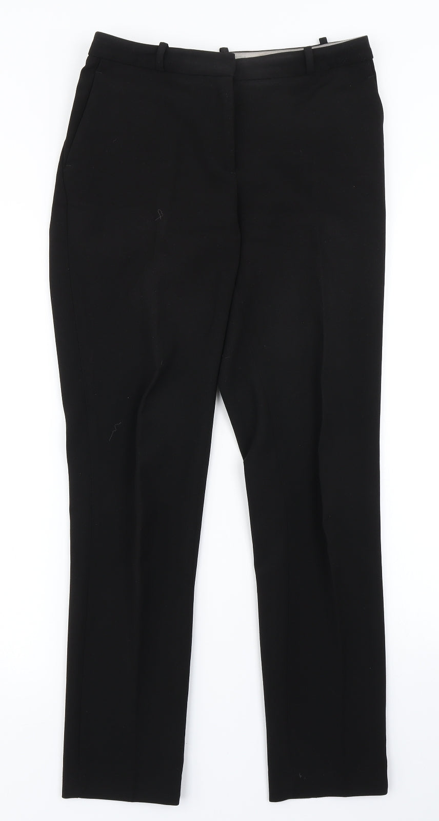 Womens UK Size 6 H&M Regular Fit Dress Pants Black Trousers