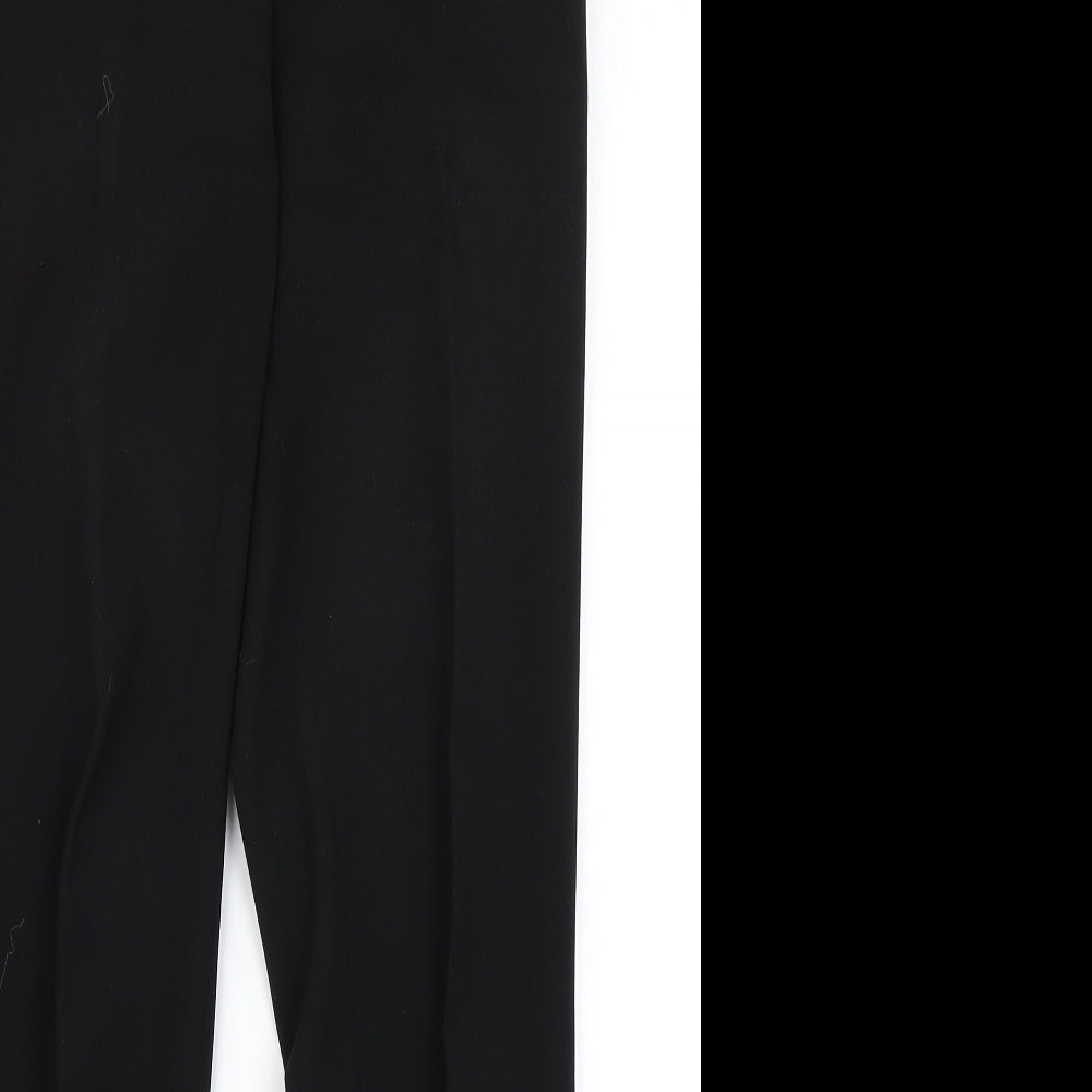 Womens UK Size 6 H&M Regular Fit Dress Pants Black Trousers