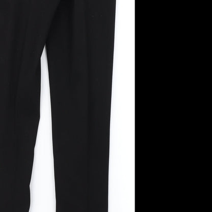 Womens UK Size 6 H&M Regular Fit Dress Pants Black Trousers