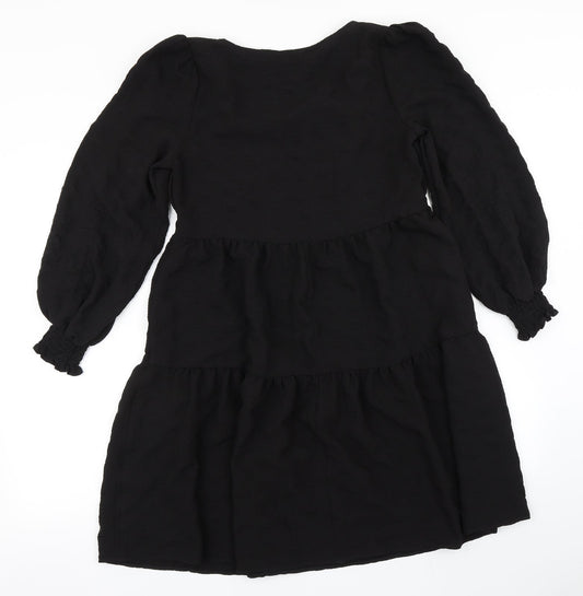 Papaya Womens Black   Skater Dress  Size 8