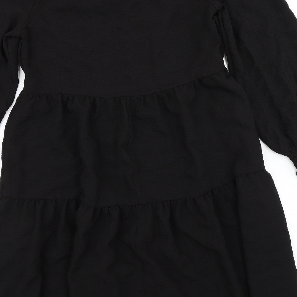 Papaya Womens Black   Skater Dress  Size 8