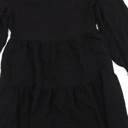 Papaya Womens Black   Skater Dress  Size 8