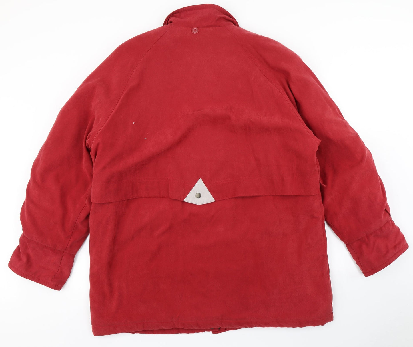 Womens UK Size 20 Preworn Red Puffer Jacket