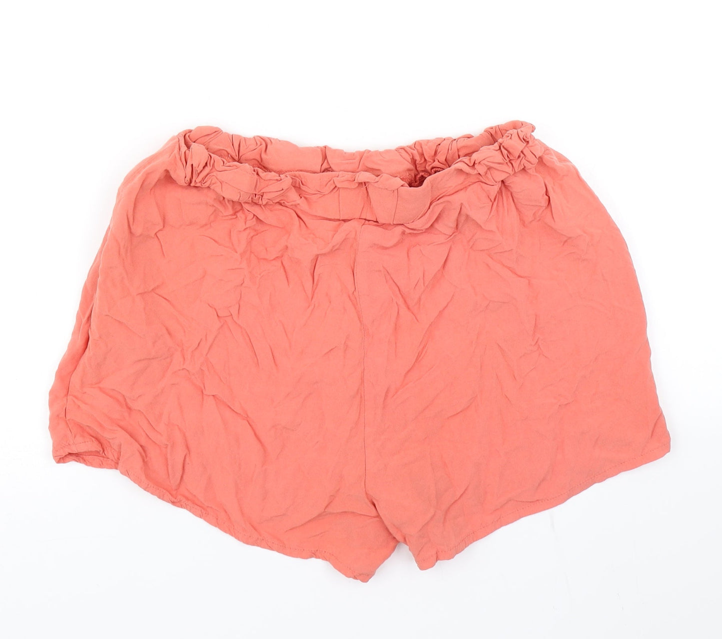 Primark Womens Orange   Mom Shorts Size 12