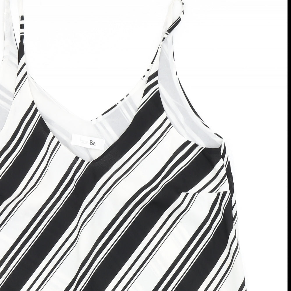 Womens UK Size 12 Label Be White Camisole Blouse