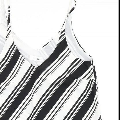 Womens UK Size 12 Label Be White Camisole Blouse