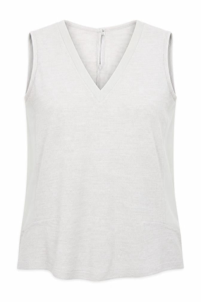 Womens UK Size 12 Savida Grey Basic Tank