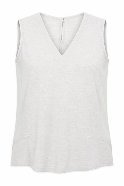 Womens UK Size 12 Savida Grey Basic Tank
