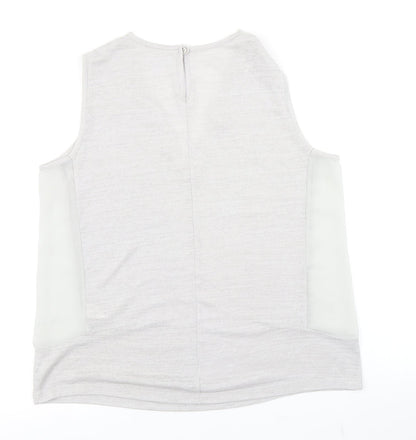 Womens UK Size 12 Savida Grey Basic Tank
