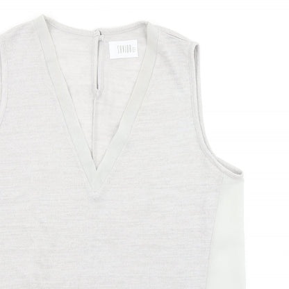 Womens UK Size 12 Savida Grey Basic Tank