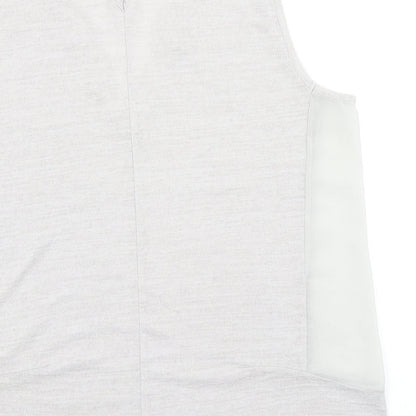 Womens UK Size 12 Savida Grey Basic Tank