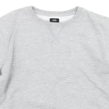 River Island Boys Grey   Pullover Sweatshirt Size 9-10 Years